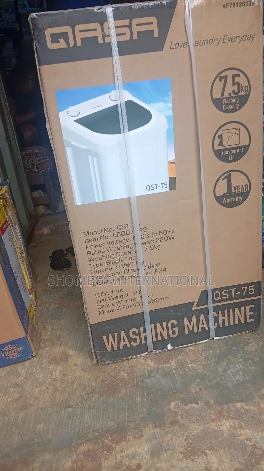 Qasa 7.5kg Washing Machine
