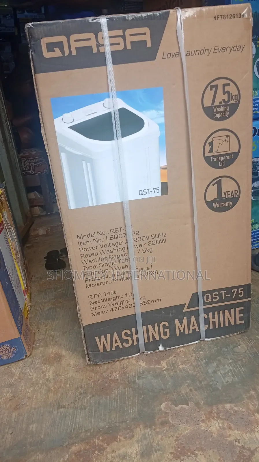 Qasa 7.5kg Washing Machine
