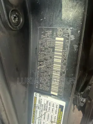 Toyota Corolla S 2007 Black