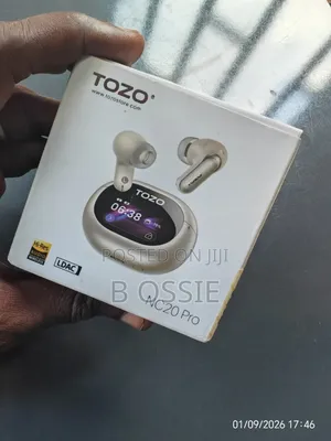 Tozo Nc20 Pro Earbud With Display Case, Anc, Ldac. Wireless Charging