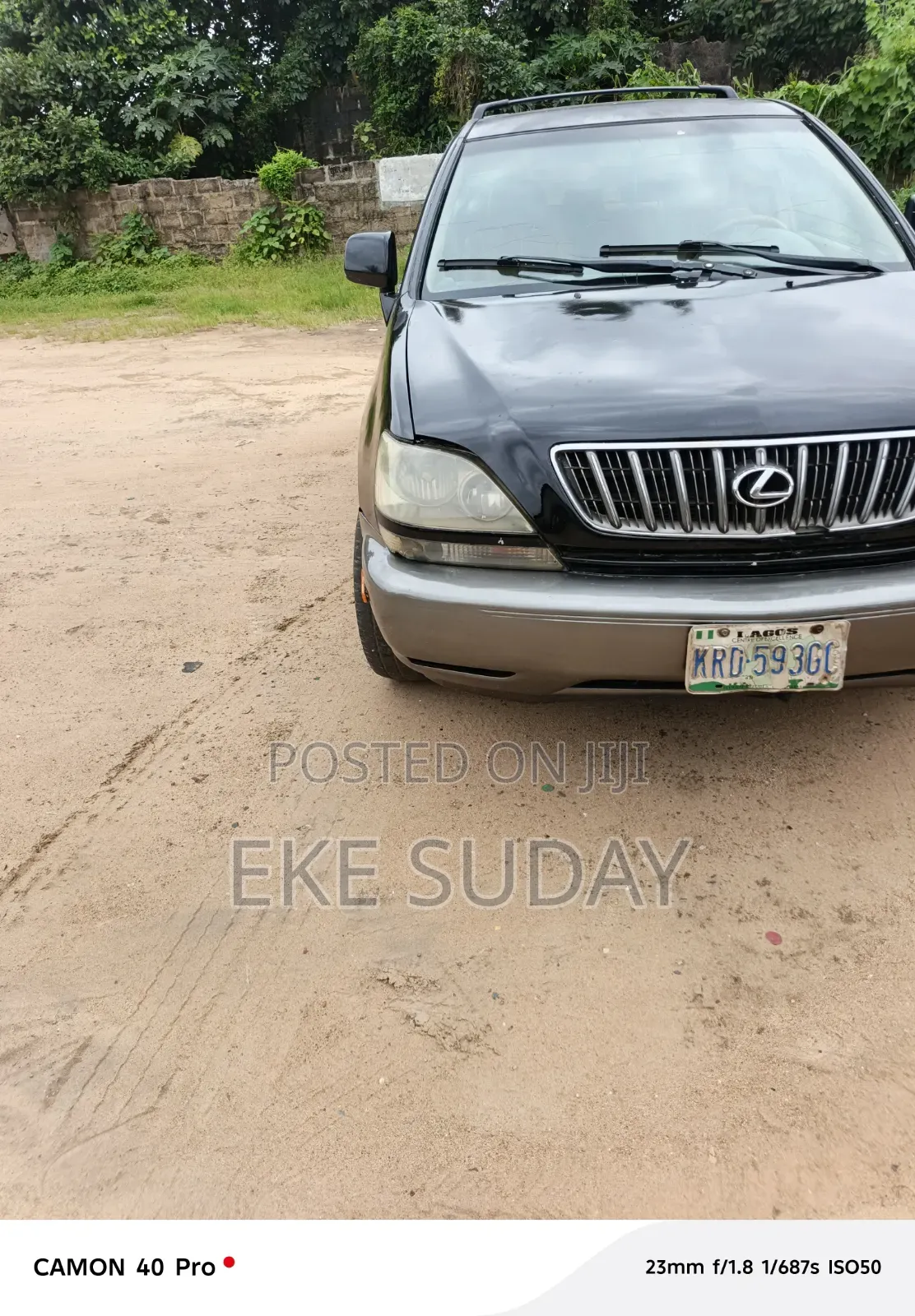 Lexus RX 2002 Black