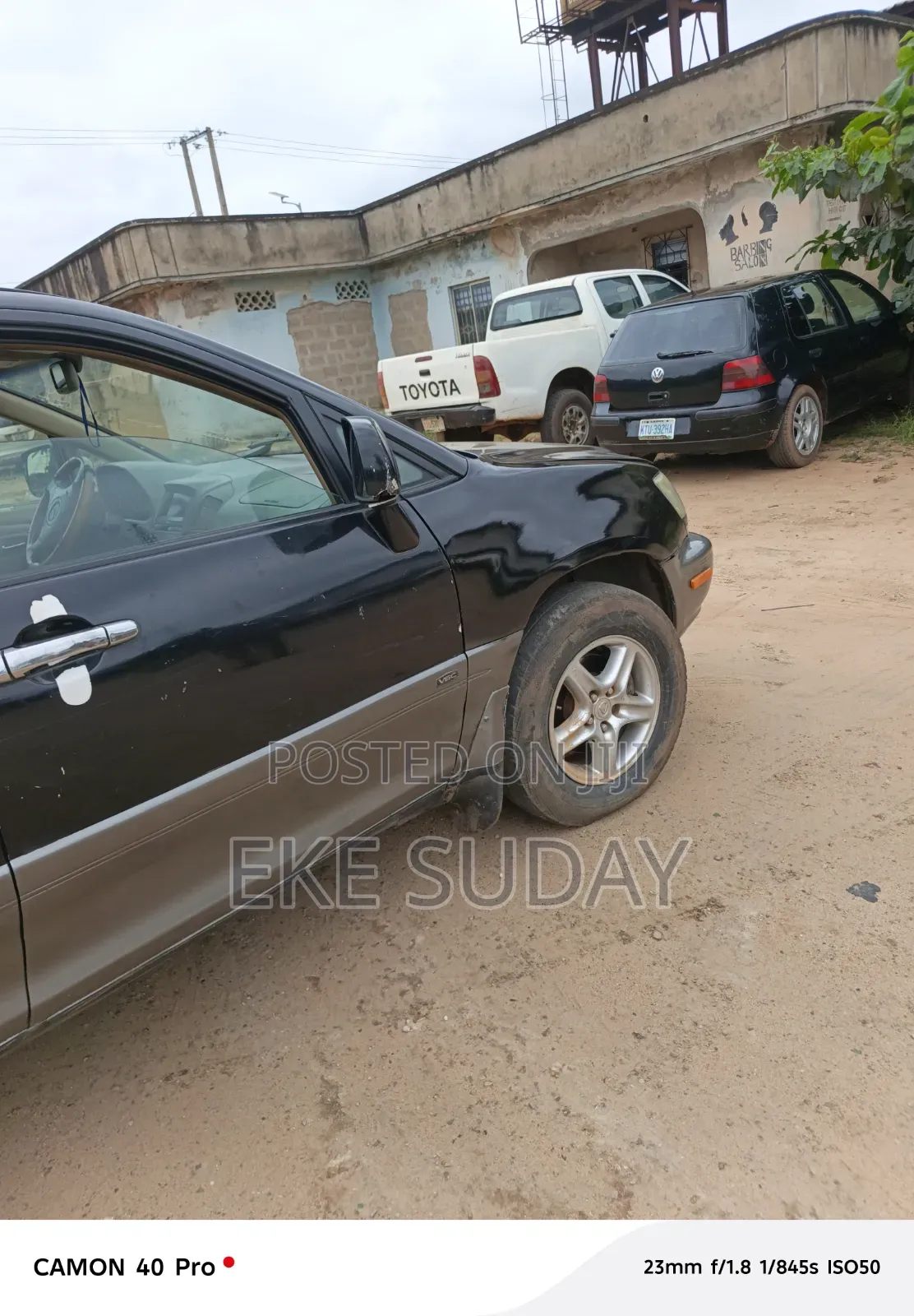 Lexus RX 2002 Black