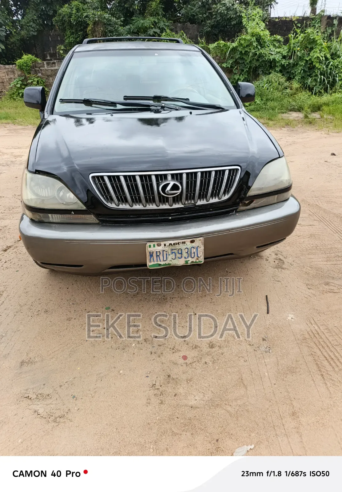 Lexus RX 2002 Black