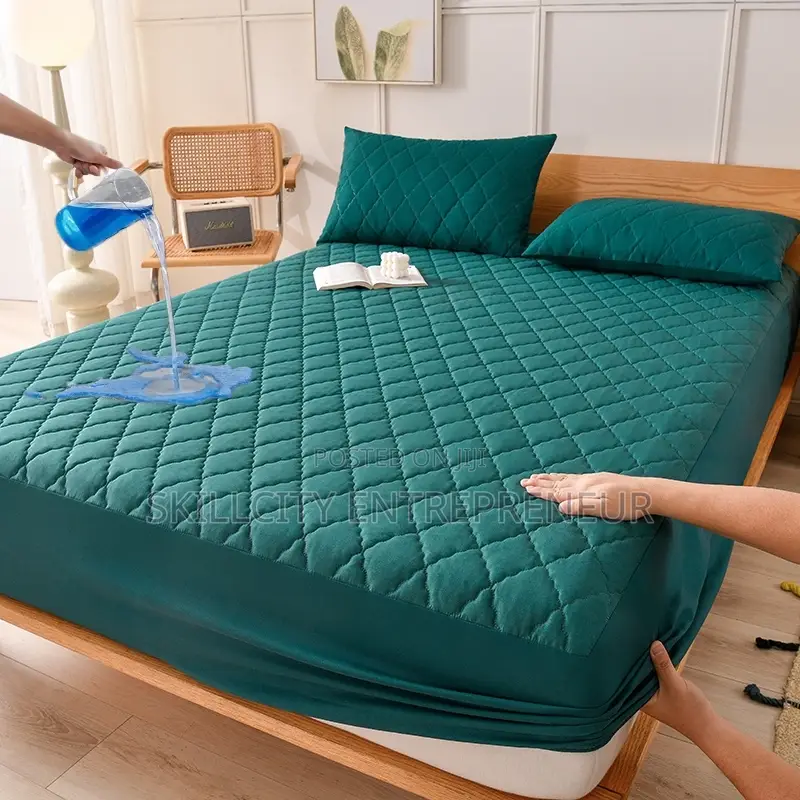 7 by 7 Quilted Waterproof Mattress Protector