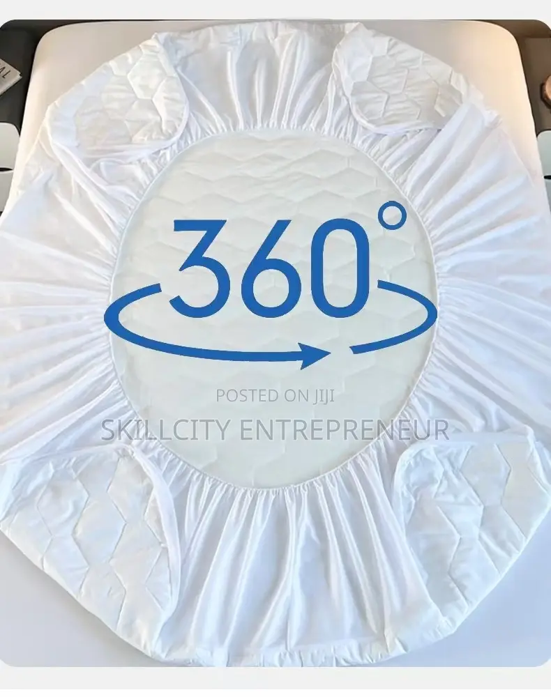 7 by 7 Quilted Waterproof Mattress Protector