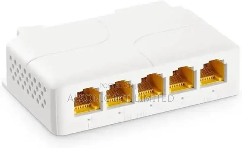 Poe Network Extender - 1 Poe In, 4 Poe Out