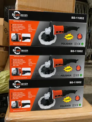 1650W Professional Car Polisher Machine | 180mm Heavy Duty Polisher