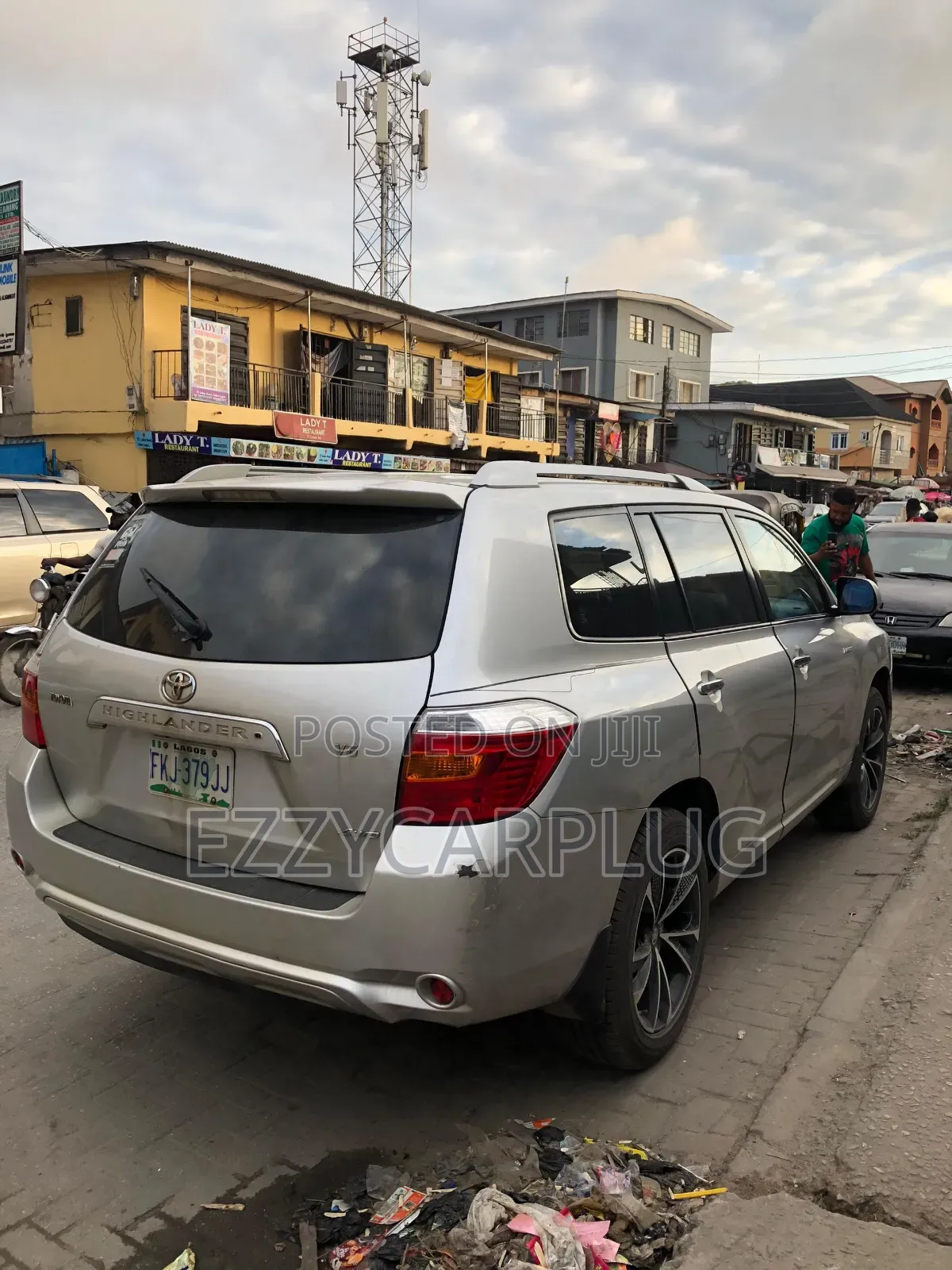 Toyota Highlander 2008 Silver