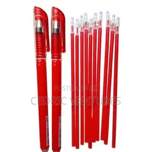 2 Erasable Pens + 10 Refills Ink Gel Pen
