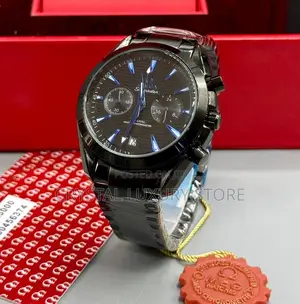 Omega Quality Men Chain Strap Wristwatch