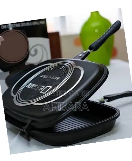 Dessini 36cm Double-Sided Non-Stick Grill Pan – Perfect for Grilling