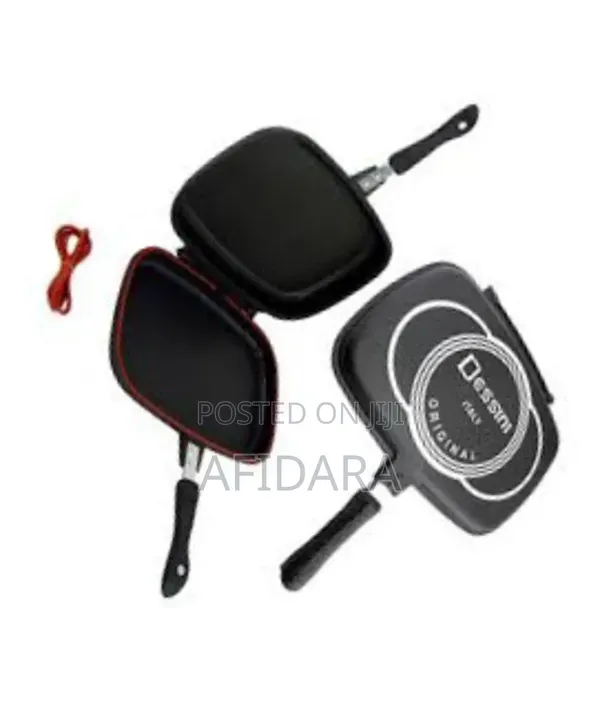 Dessini 36cm Double-Sided Non-Stick Grill Pan – Perfect for Grilling