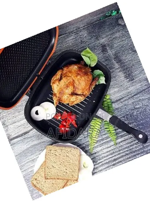 Dessini 36cm Double-Sided Non-Stick Grill Pan – Perfect for Grilling