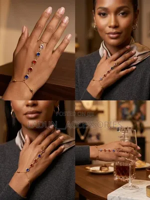 Ring Bracelet Adjustable Hand Chain