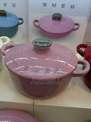 24cm SMEG Cast Iron Cookware Set