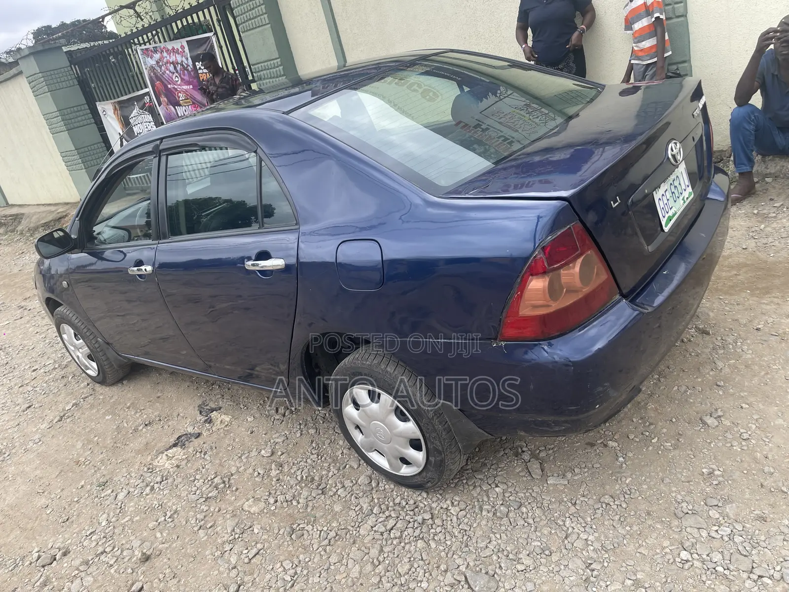Toyota Corolla 2002 Blue