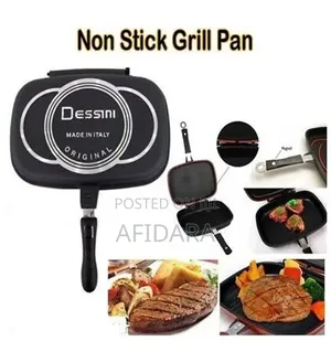Dessini Double-Sided Grill Pan 36cm Non-Stick & Easy Cooking