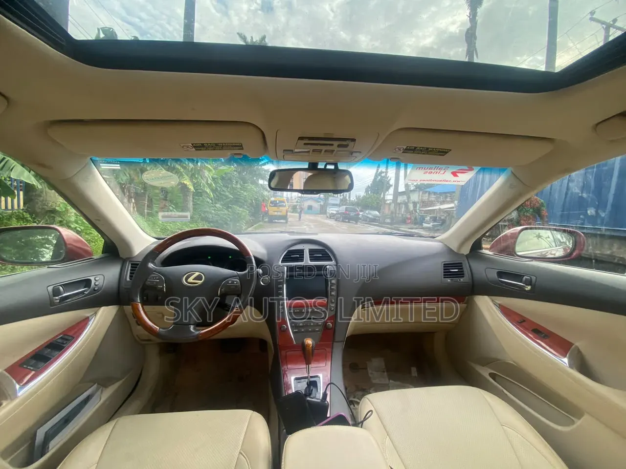 Lexus ES 2012 Red