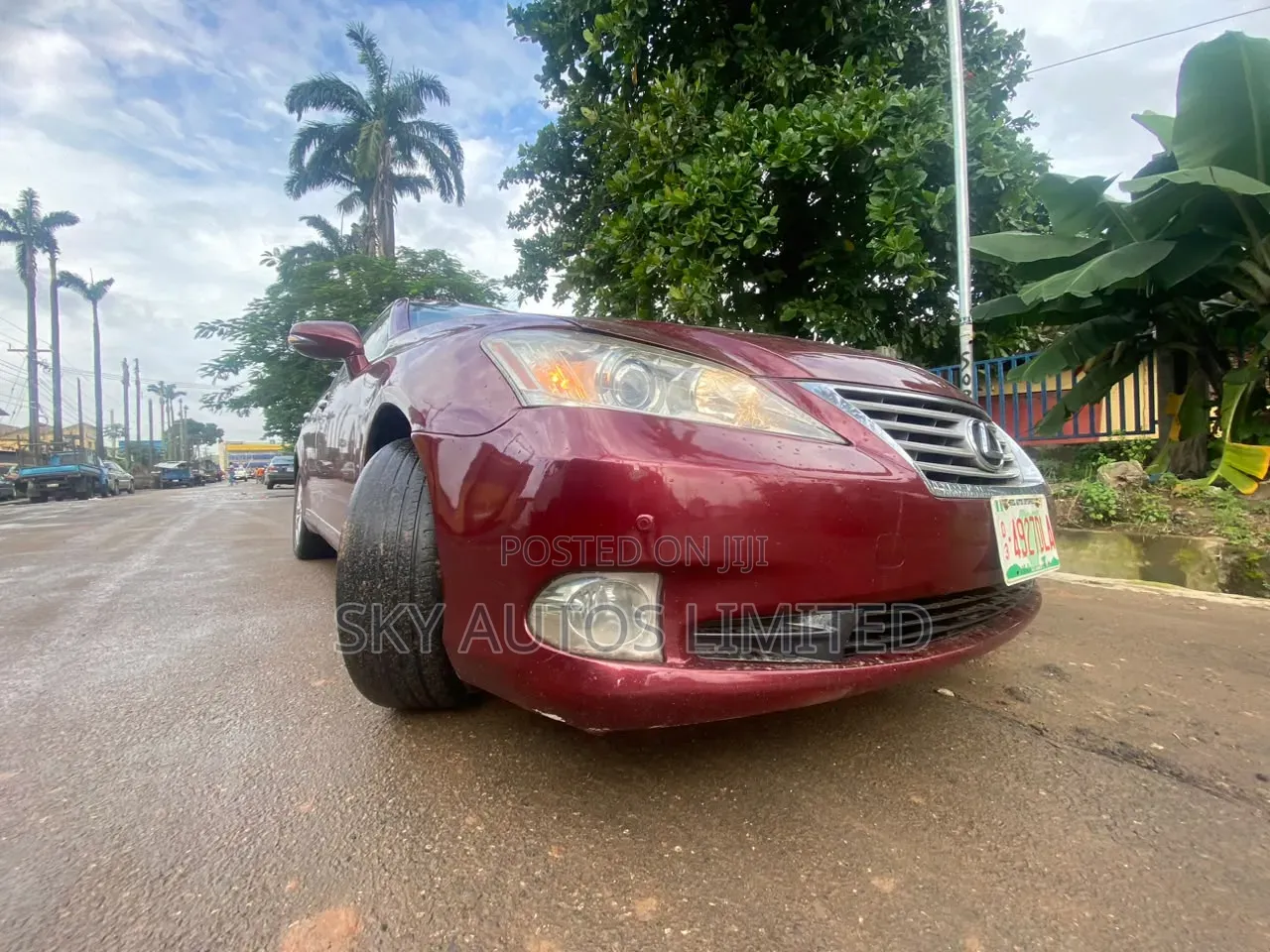 Lexus ES 2012 Red