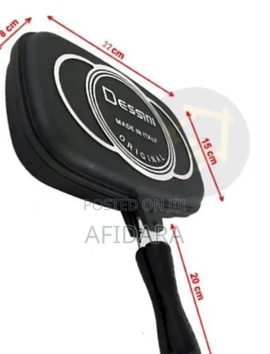 36cm Dessini Non-Stick Double Grill Pan – Smart Kitchen Essential
