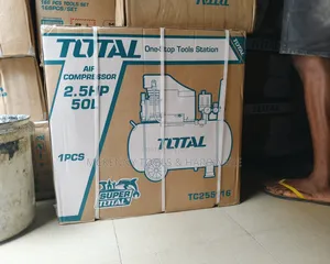 TOTAL 2.5HP 50L Air Compressor – Brand New