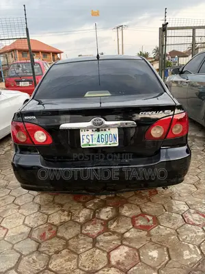 Toyota Corolla 2008 Black