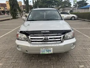 Toyota Highlander V6 2006 Silver