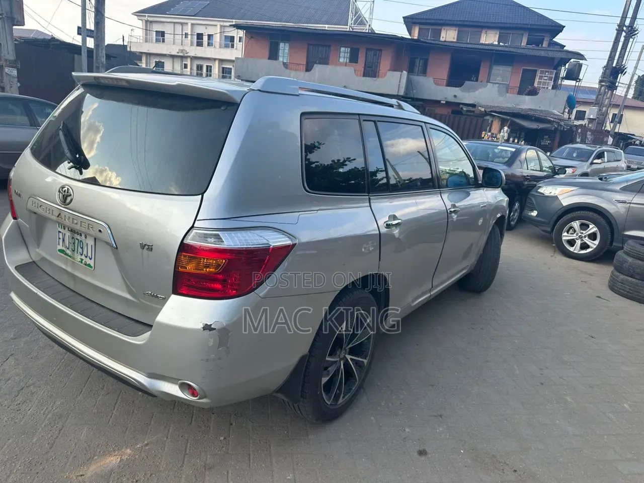 Toyota Highlander Limited 2008 Silver