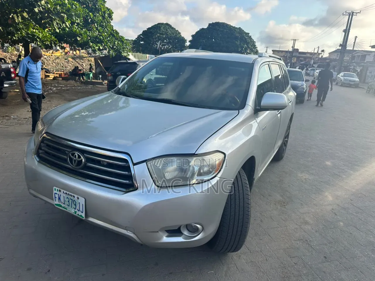 Toyota Highlander Limited 2008 Silver