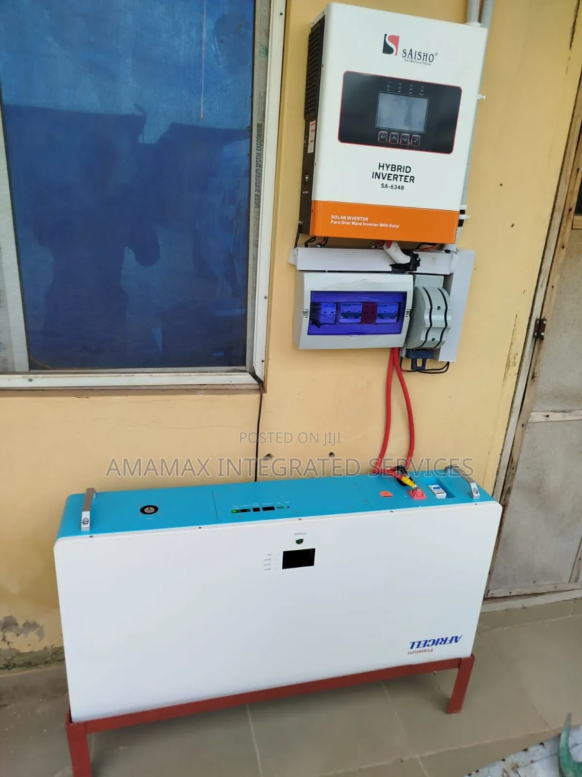 6KVA Hybrid Solar System With 10KWh Lithium Battery