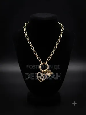 Stainless Steel Charm Necklace