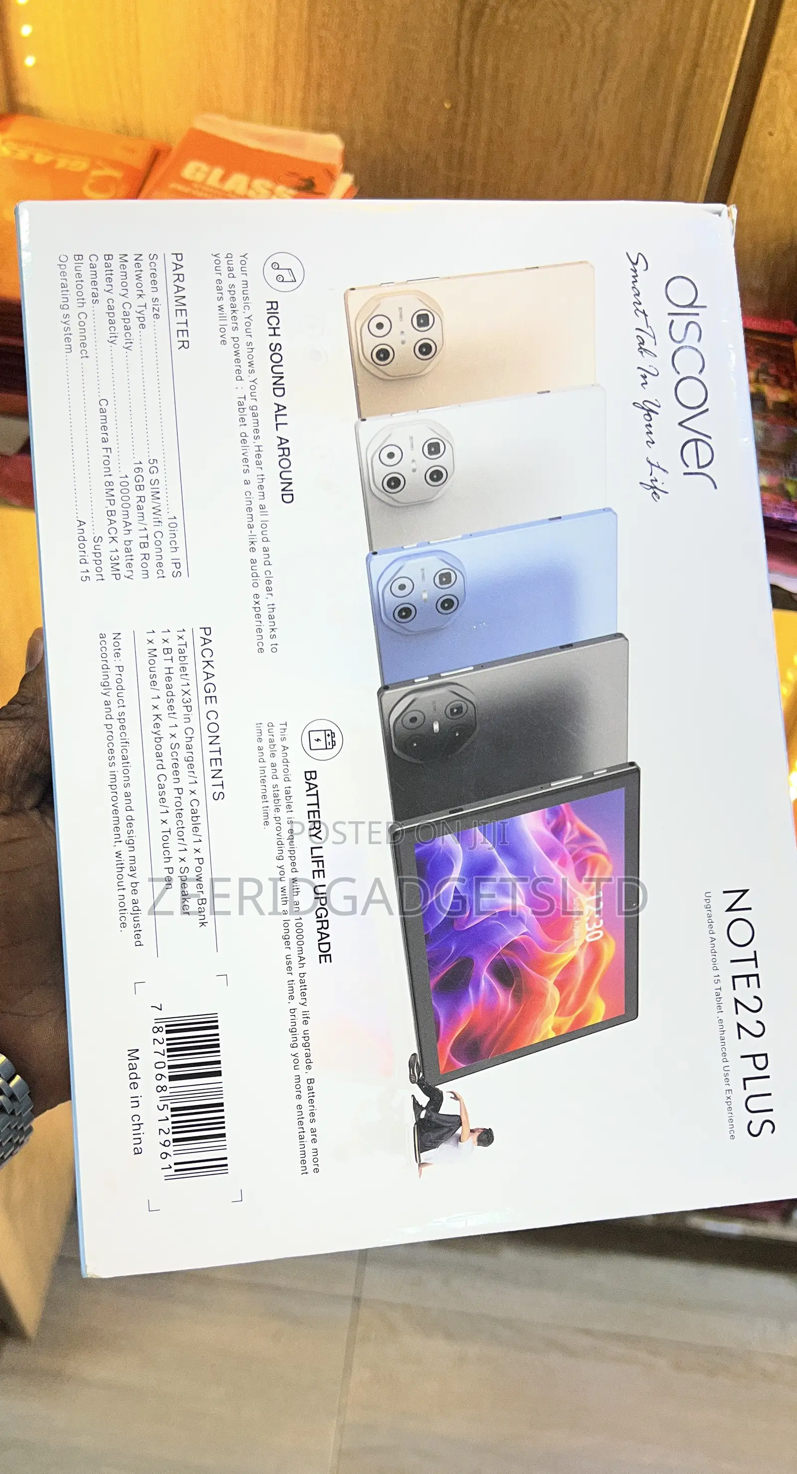 New Discover Note 22 Plus 1 TB