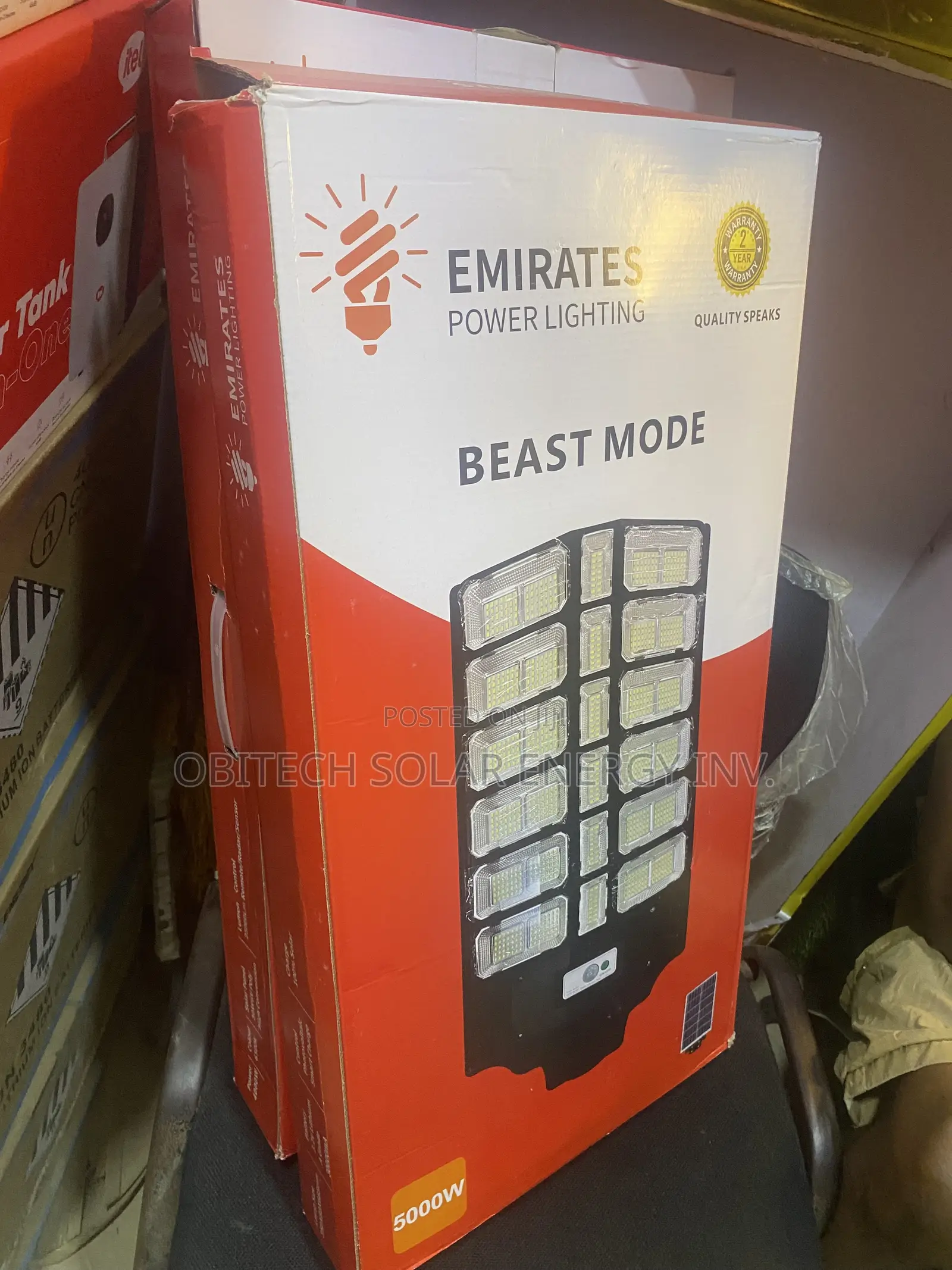 30-Eyes Solar Street Light