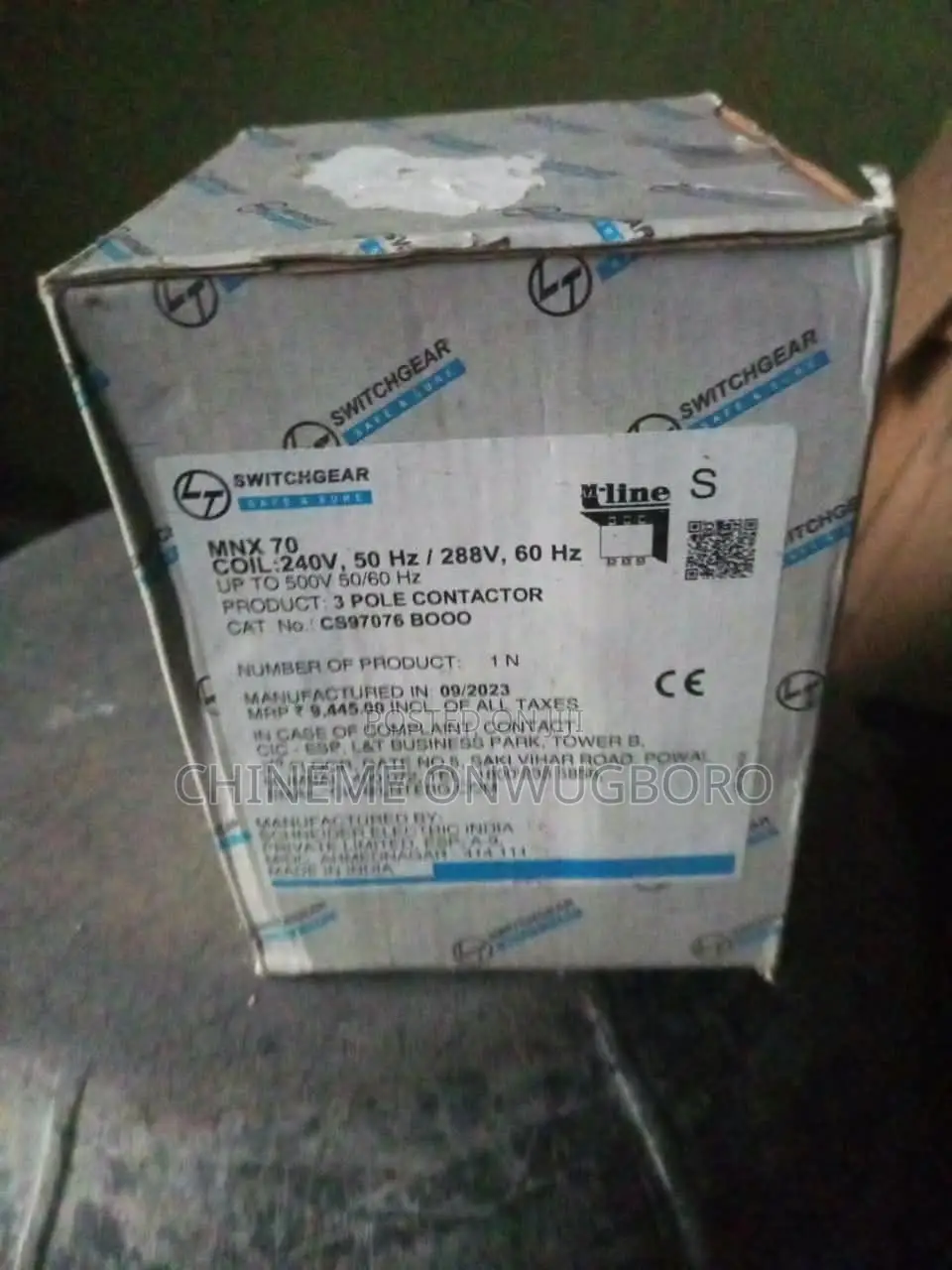 MNX 70 Contactor