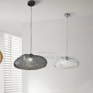 Modern Rings Led Pendant Lamps Glass Balls for Table Dining Room Kitch