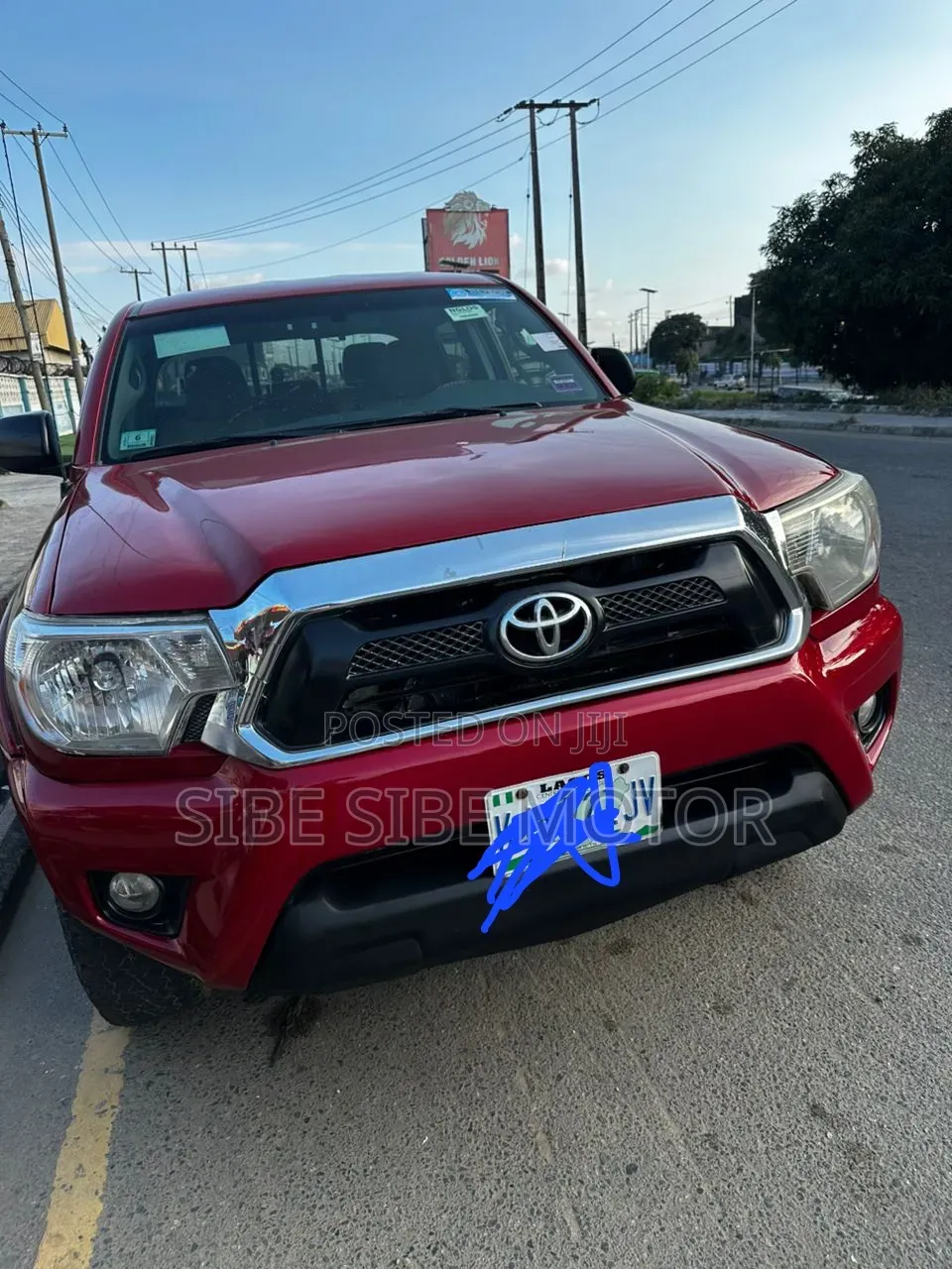 Toyota Tacoma 2014 Red