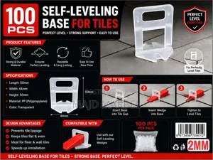 Majd Marble Tile Levelling System 2mm – 100 Pieces