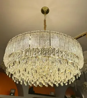 Crystal Dining Room Chandelier Fixture Lustre Modern Crystal Pendant