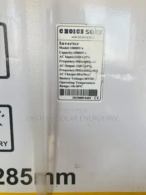 10kva Choice Solar Non Hybrid Inverter