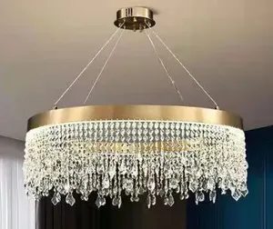 Crystal Dining Room Chandelier Fixture Lustre Modern Crystal Pendant