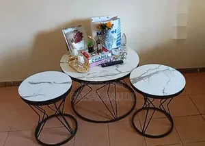 Round Top Nesting Coffee Tables (Set of 3) – Modern Design