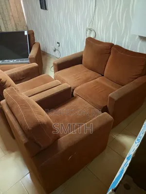 4 Seater Fabric Chair