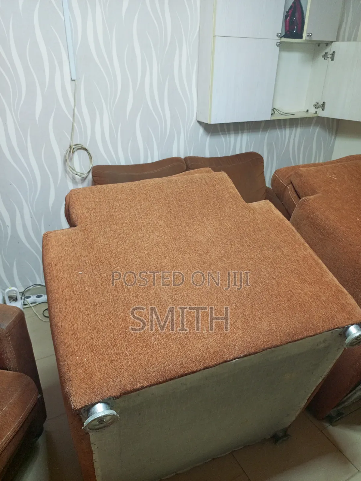 4 Seater Fabric Chair