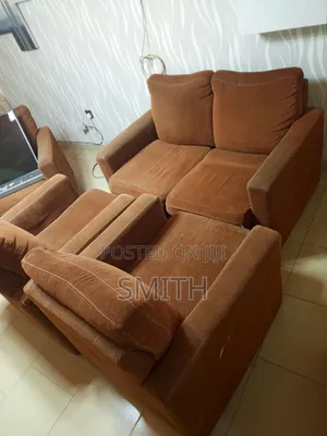4 Seater Fabric Chair
