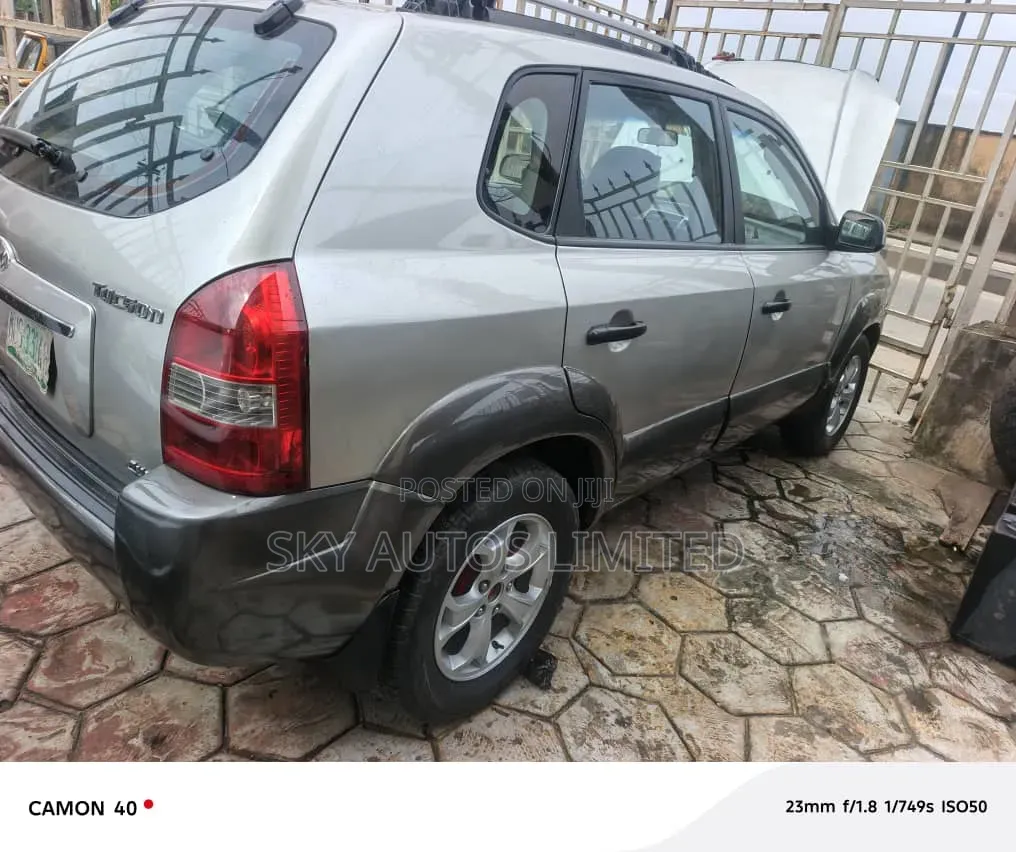 Hyundai Tucson 2006 Silver