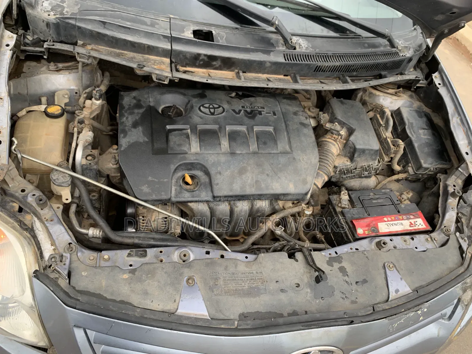 Toyota Auris 2012 Gray