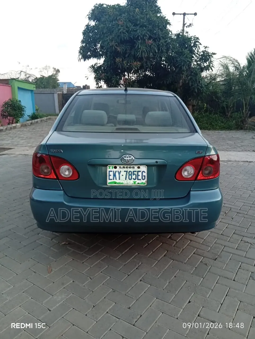 Toyota Corolla 2007 Green