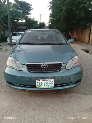 Toyota Corolla 2007 Green