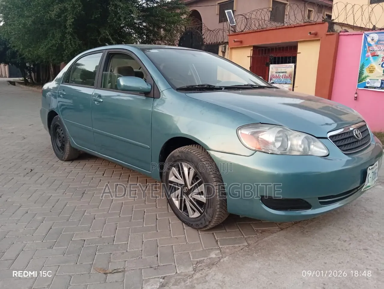 Toyota Corolla 2007 Green