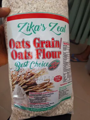 Zika’s Zeal Oats Grain / Oats Flour –